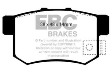 Load image into Gallery viewer, EBC 01-03 Acura CL 3.2 Ultimax2 Rear Brake Pads