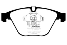 Load image into Gallery viewer, EBC 08-10 BMW M3 4.0 (E90) Redstuff Front Brake Pads