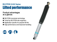 Load image into Gallery viewer, Bilstein 5100 Series 2012 GMC Sierra 1500 XFE Rear 46mm Monotube Shock Absorber