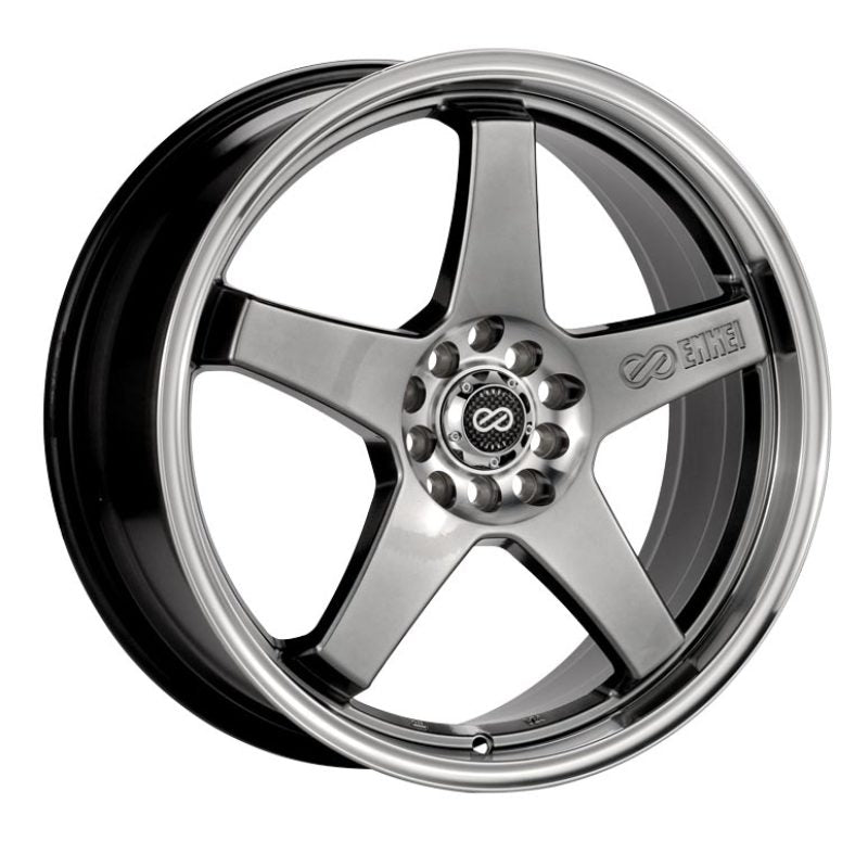 Enkei EV5 18x7.5 5x100/114.3 45mm Offset Hyper Black Wheel