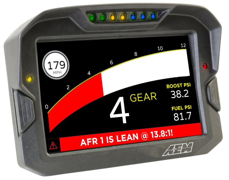 AEM CD-7 Non Logging Race Dash Carbon Fiber Digital Display (CAN Input Only)