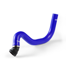 Load image into Gallery viewer, Mishimoto 15+ Ford Mustang GT Blue Silicone Upper Radiator Hose