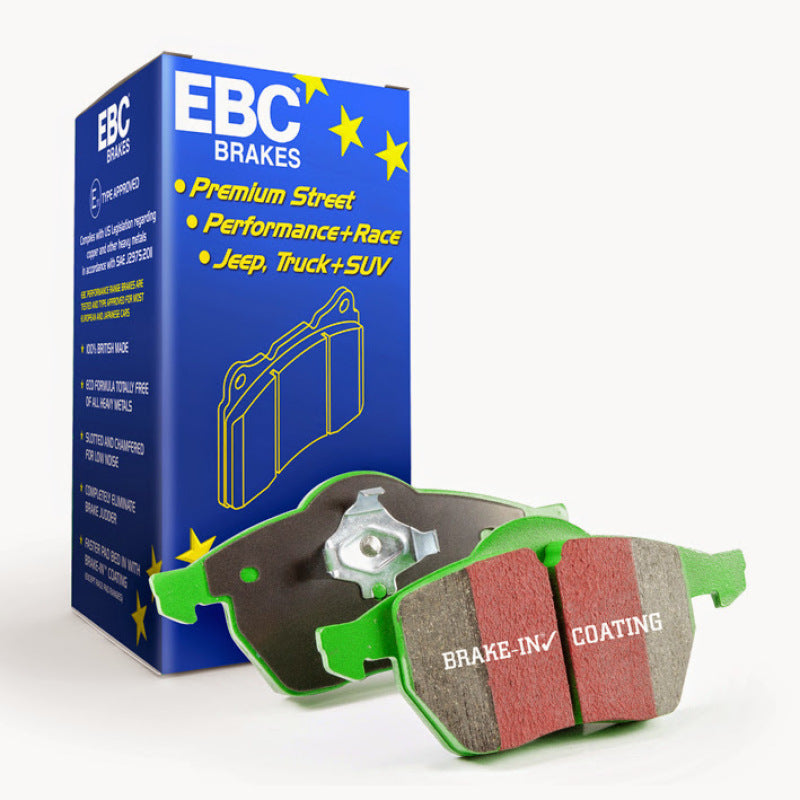 EBC 05-14 Honda Ridgeline 3.5 Greenstuff Rear Brake Pads