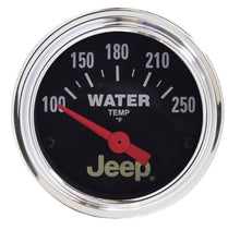 Load image into Gallery viewer, Autometer Jeep 52mm 100-250 Deg F Short Sweep Electronic Water Temperature Gauge