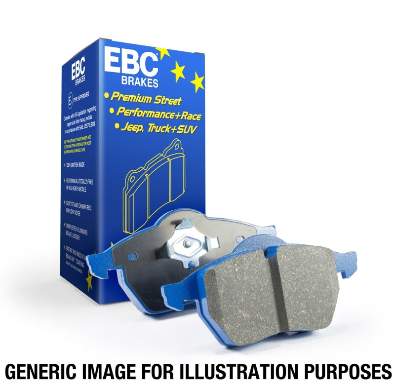 EBC 03-12 Mazda RX8 1.3 Rotary (Standard Suspension) Bluestuff Front Brake Pads