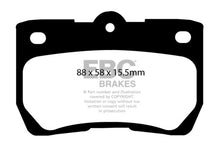 Load image into Gallery viewer, EBC 06-07 Lexus GS300 3.0 Ultimax2 Rear Brake Pads