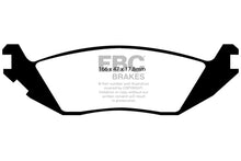 Load image into Gallery viewer, EBC 06-09 Chrysler Aspen 4.7 Extra Duty Rear Brake Pads