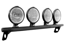 Load image into Gallery viewer, N-Fab Light Bar 99-07 Ford F250/F350 Super Duty/Excursion - Gloss Black - Light Tabs