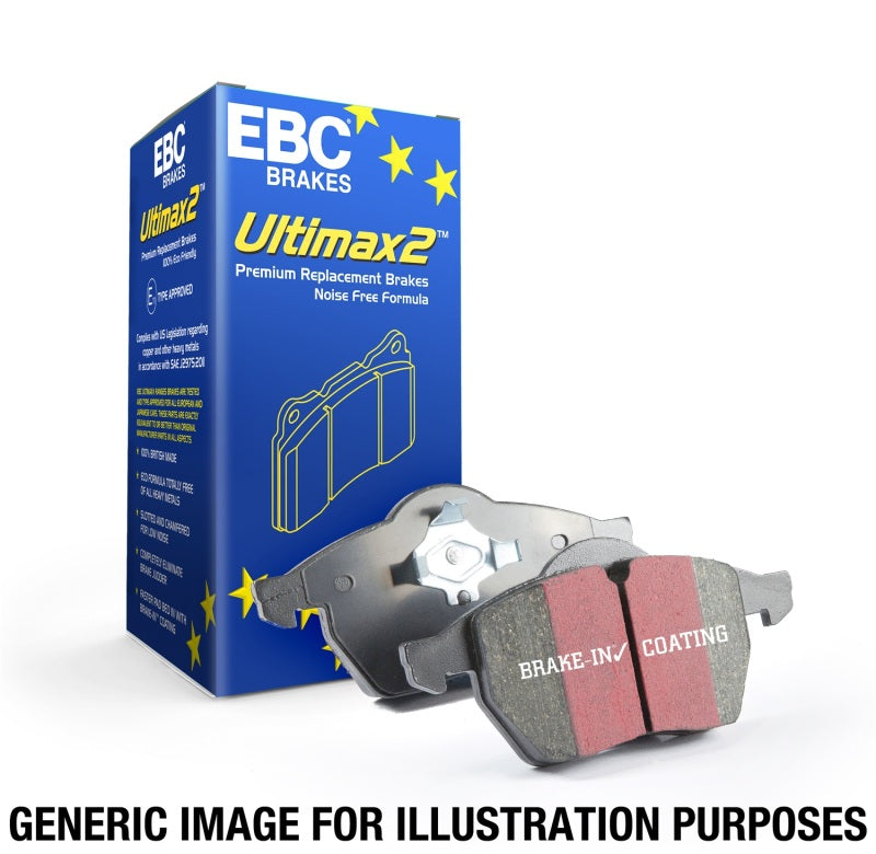 EBC 05-10 Land Rover LR3 4.4 Ultimax2 Rear Brake Pads