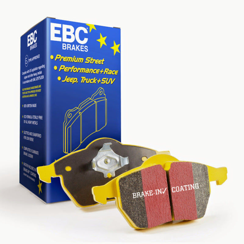 EBC 06-08 Chevrolet Corvette (C6) 7.0 (Z06) Yellowstuff Rear Brake Pads