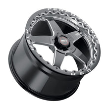 Load image into Gallery viewer, Weld Magnum Import 13x10 / 4x100mm BP / 5in. BS Black Wheel - Black Single Beadlock MT