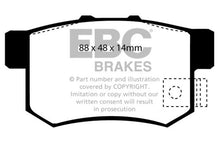 Load image into Gallery viewer, EBC 01-03 Acura CL 3.2 Greenstuff Rear Brake Pads