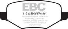 Load image into Gallery viewer, EBC 11+ Ford Explorer 2.0 Turbo 2WD Greenstuff Rear Brake Pads