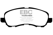 Load image into Gallery viewer, EBC 07+ Jeep Compass 2.0 (262mm Rear Rotors) Greenstuff Front Brake Pads