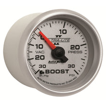 Load image into Gallery viewer, Autometer Ultra-Lite II 52mm 30 PSI Mechanical Boost Gauge