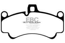 Load image into Gallery viewer, EBC 01-03 Porsche 911 (996) (Cast Iron Rotor only) 3.6 Twin Turbo GT2 Redstuff Front Brake Pads