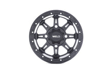 Load image into Gallery viewer, Weld UTV RF Series Cheyenne U511 15x8 Cheyenne Beadlock 4x136 4BS Satin BLK MIL