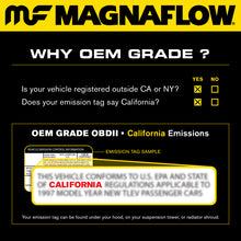 Load image into Gallery viewer, MagnaFlow Conv DF 08-09 Subaru STi front OEM