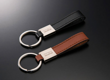 Load image into Gallery viewer, HKS HKS LEATHER KEYRING CAMEL