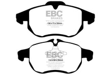 Load image into Gallery viewer, EBC 03 Saab 9-3 2.0 Turbo (Arc) Redstuff Front Brake Pads